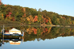 A beautiful fall scene on 2nd Lake - Click to enlarge A beautiful fall scene on 2nd Lake - Click to enlarge