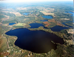 Moen Lake Chain ariel photo - Click to enlarge