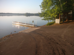 Moen Lake Boat Ramp AFTER 2021 Work